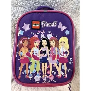 Lego Kids Lunch Bag Insulated Friends Theme Purple
